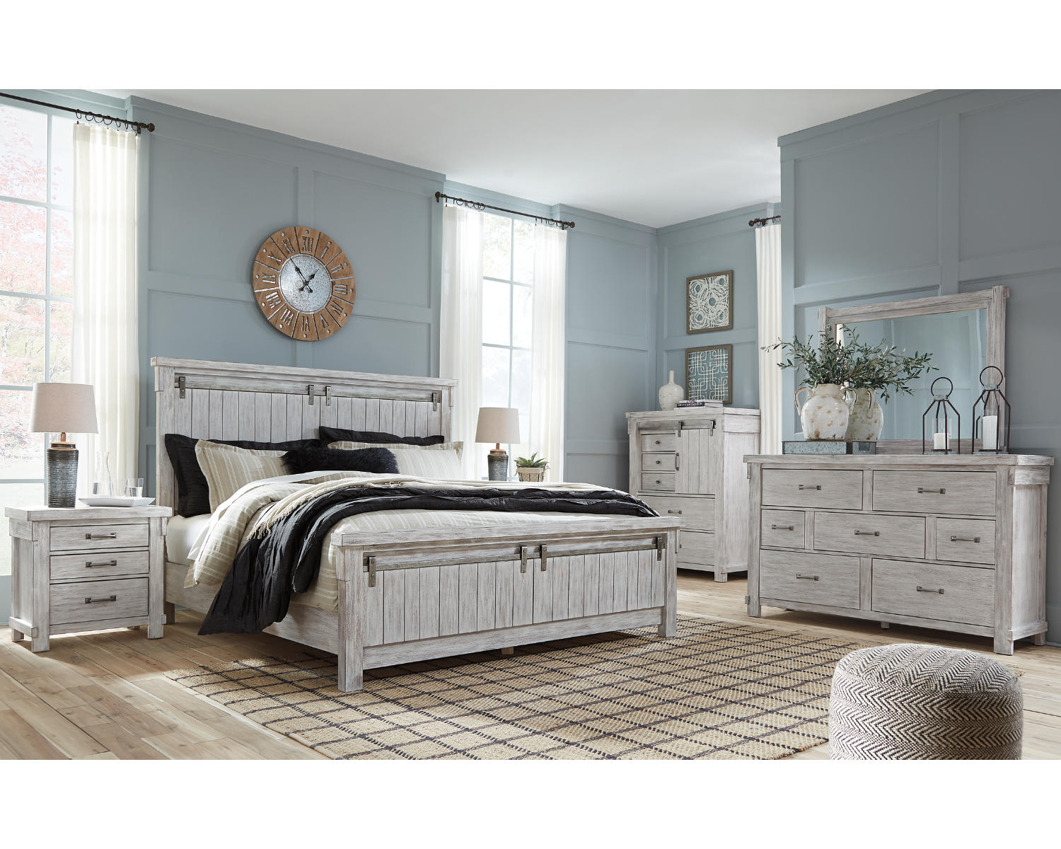 Brashland Dresser and Mirror
