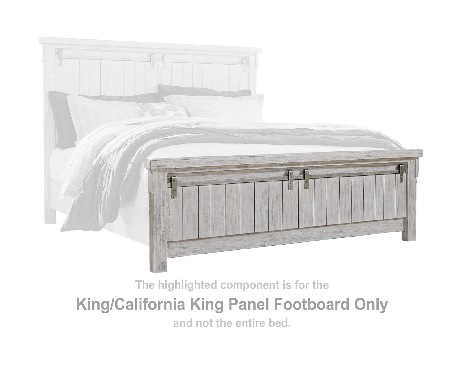 Brashland King/California King Panel Footboard