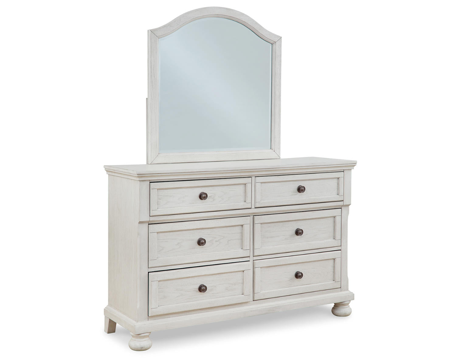 Robbinsdale Twin Storage Bed, Dresser, Mirror and Nightstand