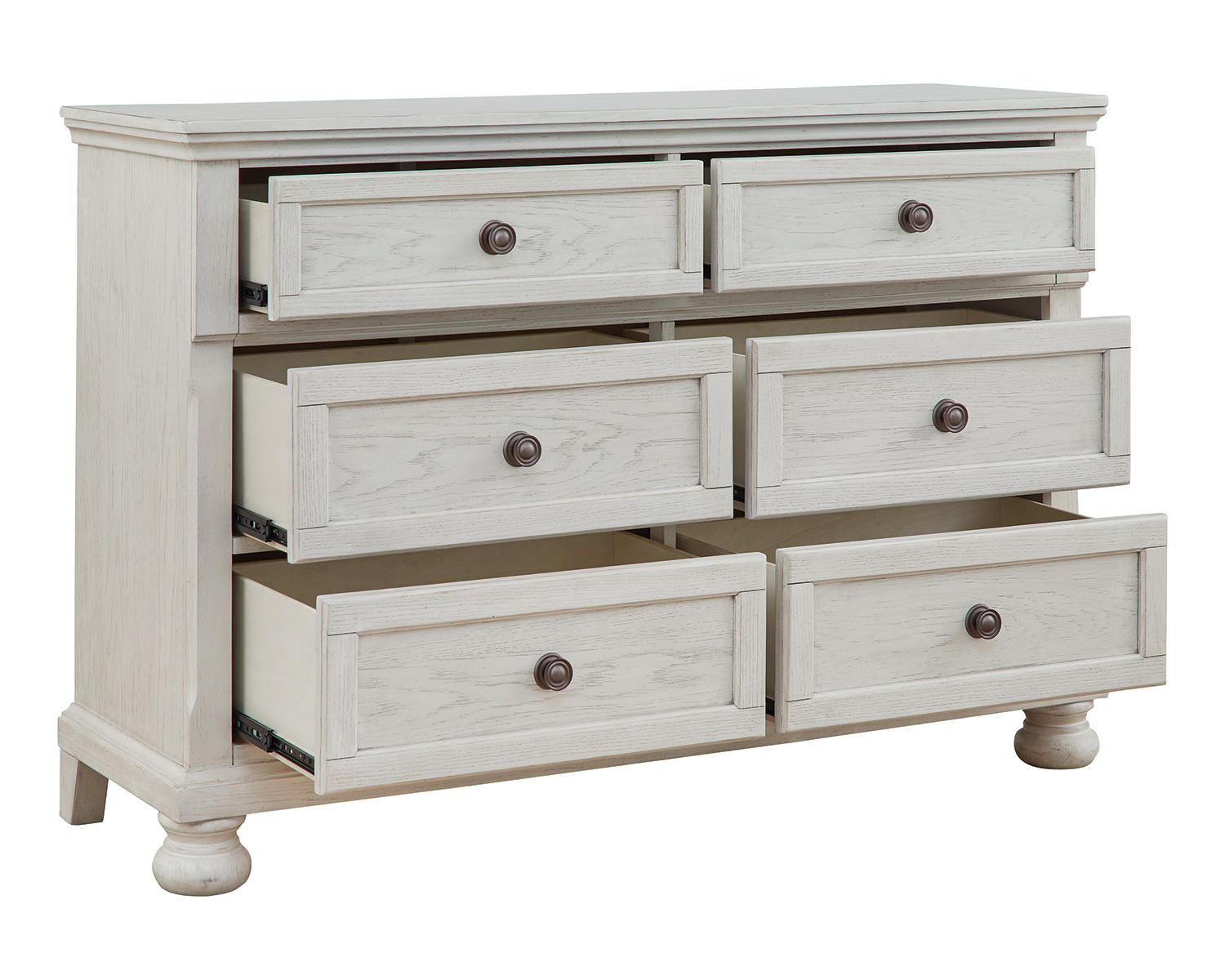 Robbinsdale Twin over Full Bunk Bed, Dresser and Chest