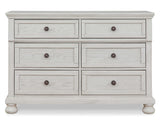 Robbinsdale Twin over Full Bunk Bed, Dresser and Chest