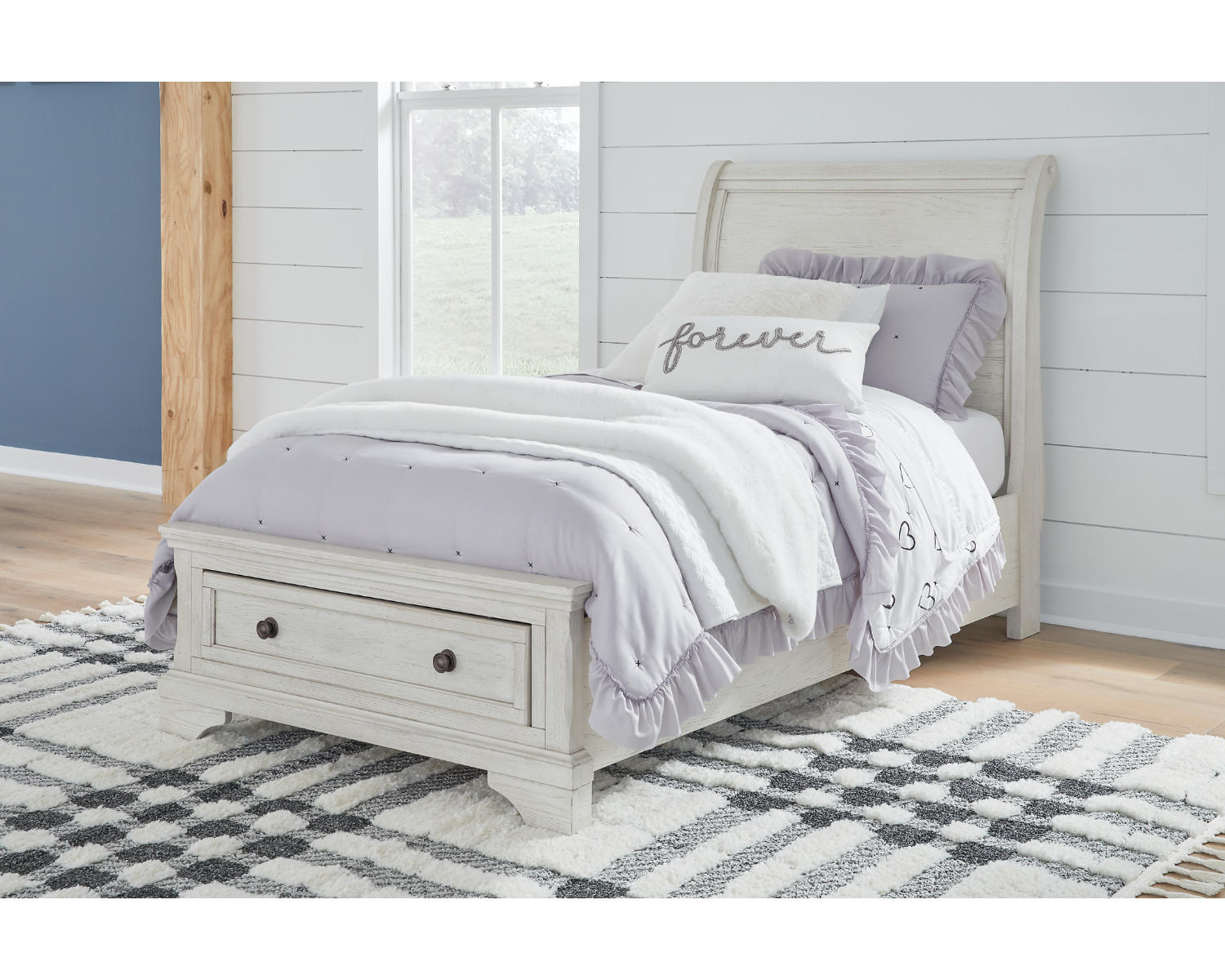 Robbinsdale Twin Sleigh Storage Bed