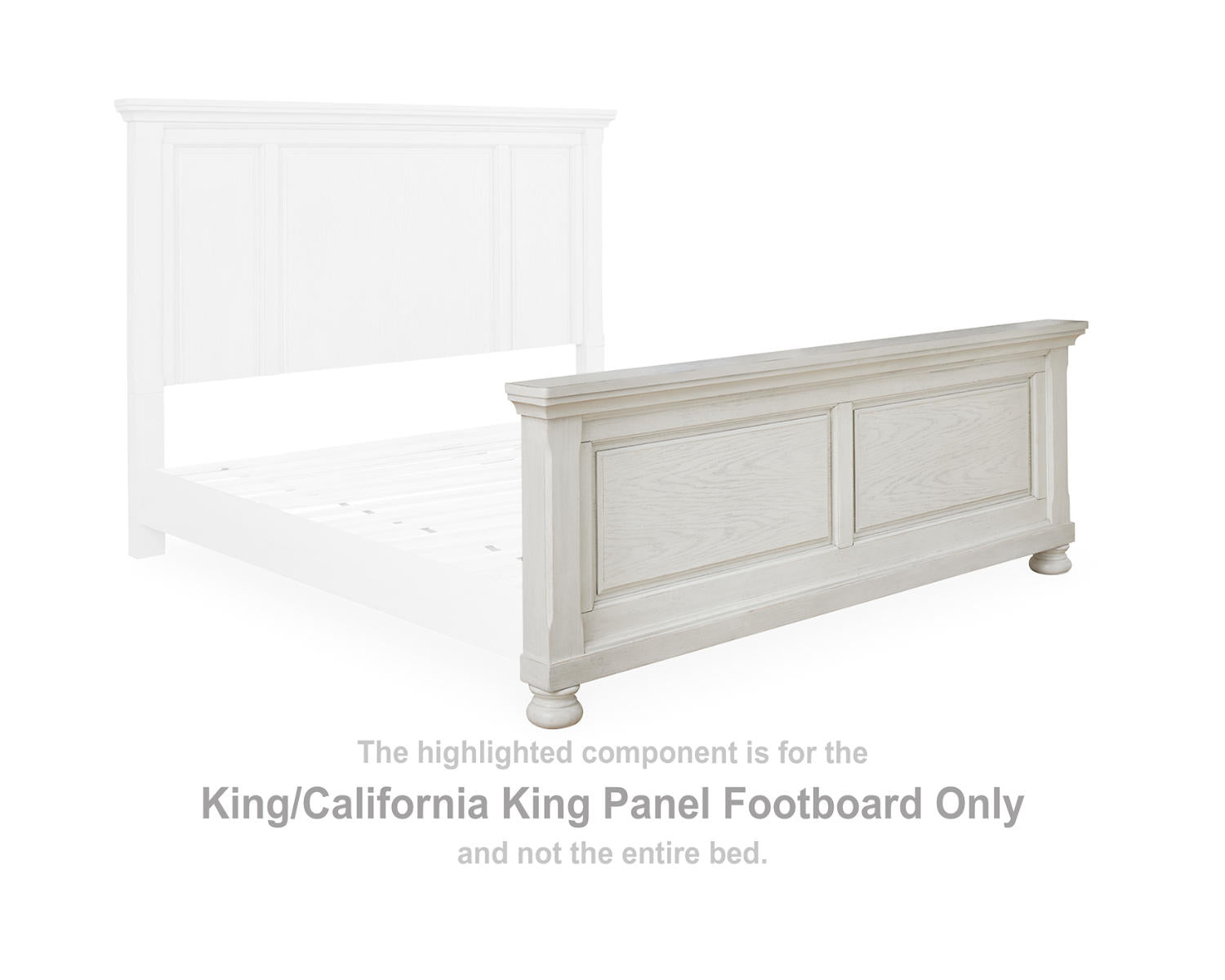 Robbinsdale King/California King Panel Footboard