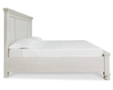 Cama Queen Robbinsdale con almacenamiento y paneles