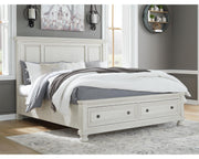 Robbinsdale King Panel Storage Bed