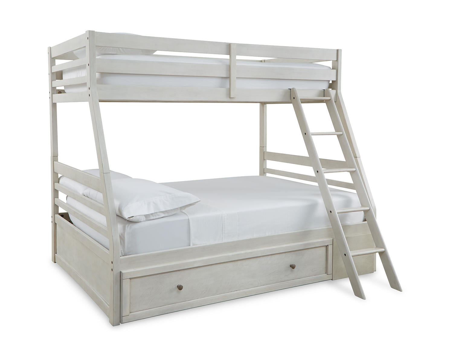 Robbinsdale Twin over Full with Storage and Mattresses