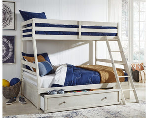 Robbinsdale Twin over Full Bunk Bed, Dresser and Chest
