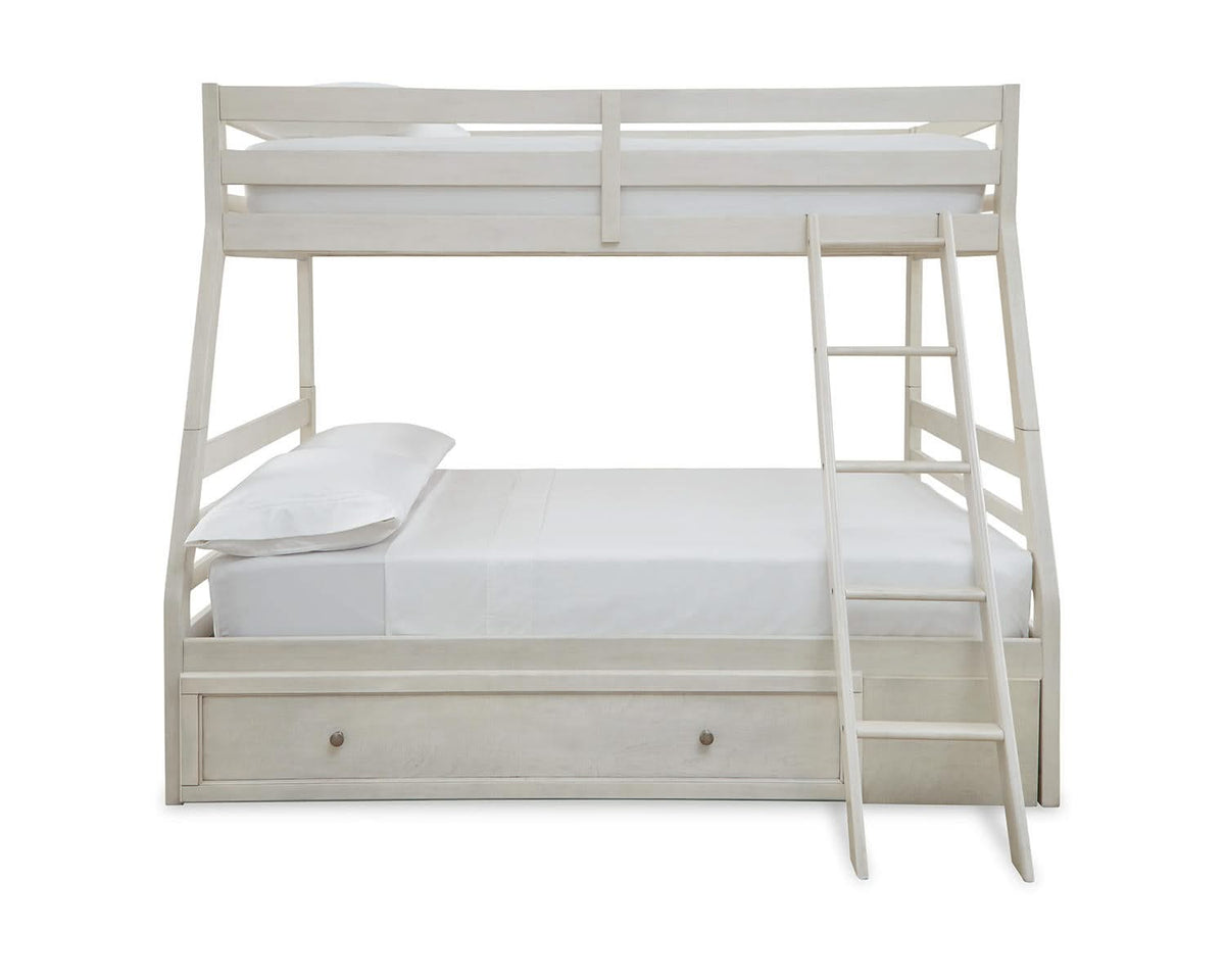 Robbinsdale Twin over Full Bunk Bed with Storage