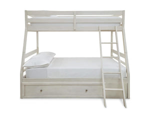 Robbinsdale Twin over Full Bunk Bed with Storage