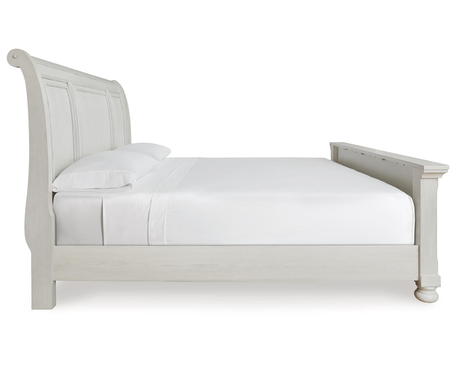 Robbinsdale King Sleigh Bed, Dresser and Mirror