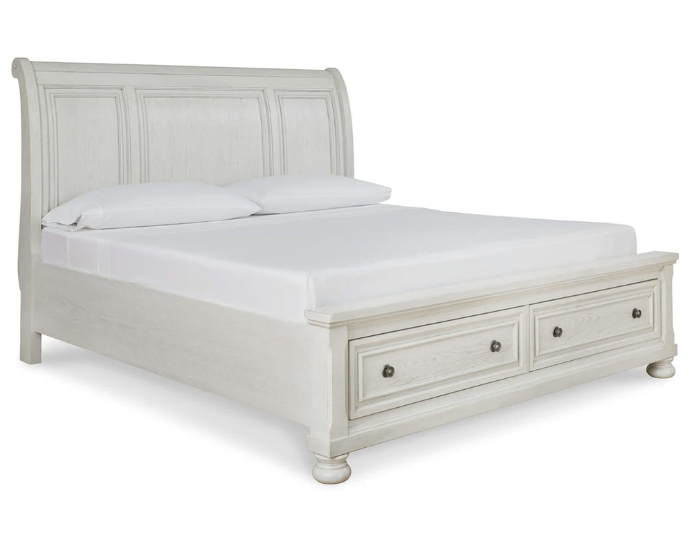 Robbinsdale King Sleigh Bed with Storage
