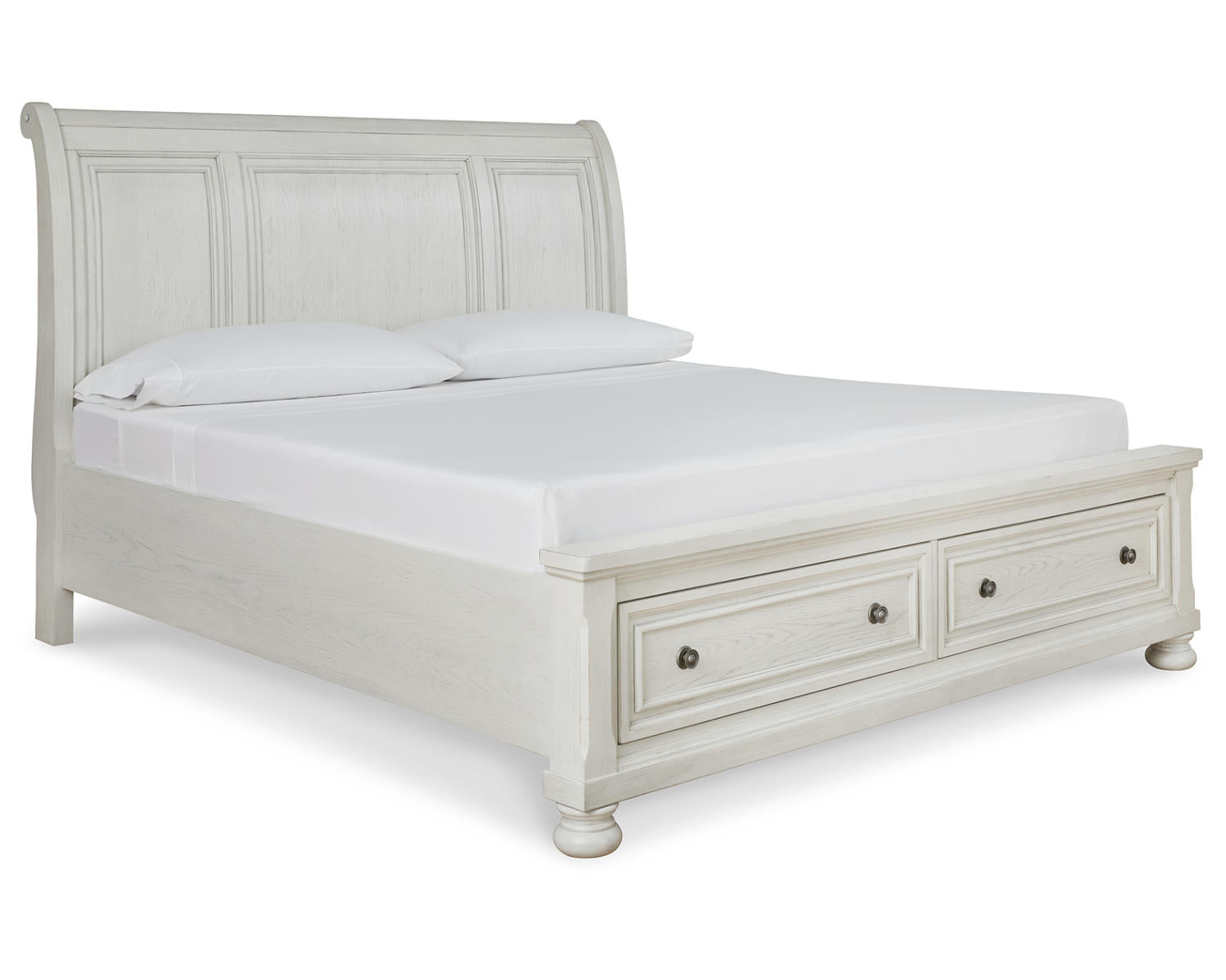 Robbinsdale King Sleigh Bed with Storage