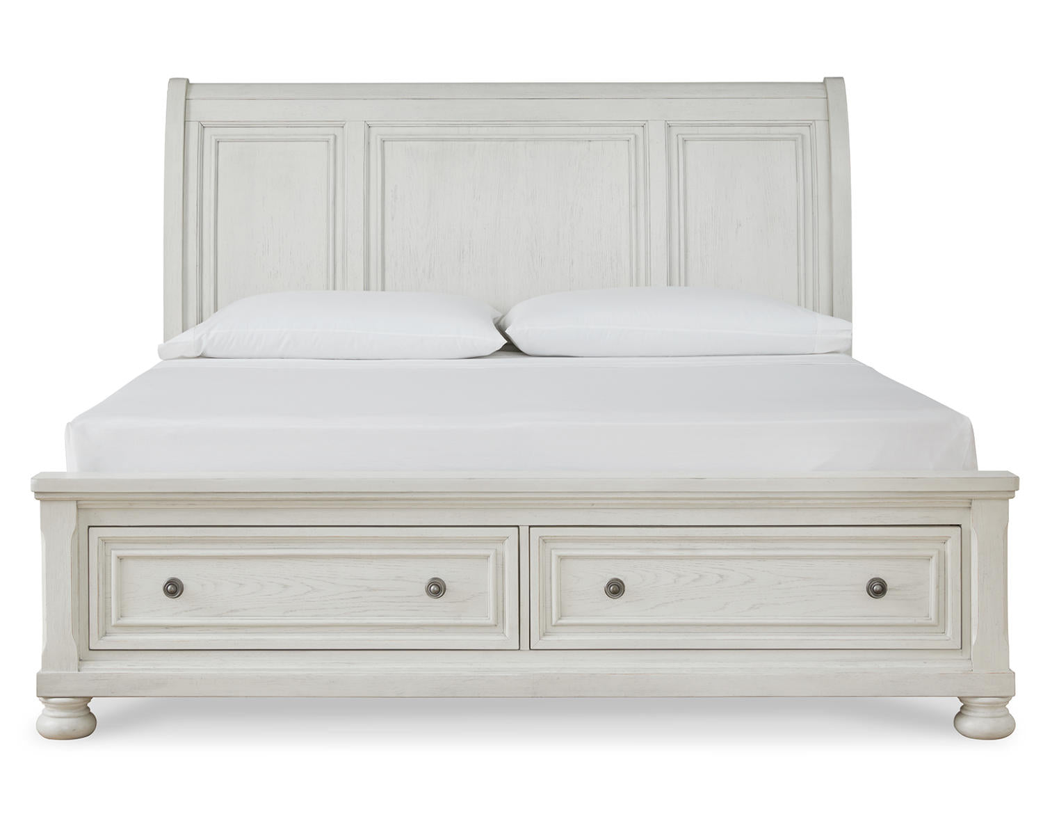 Robbinsdale King Sleigh Bed with Storage