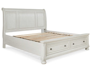 Robbinsdale California King Sleigh Bed with Storage