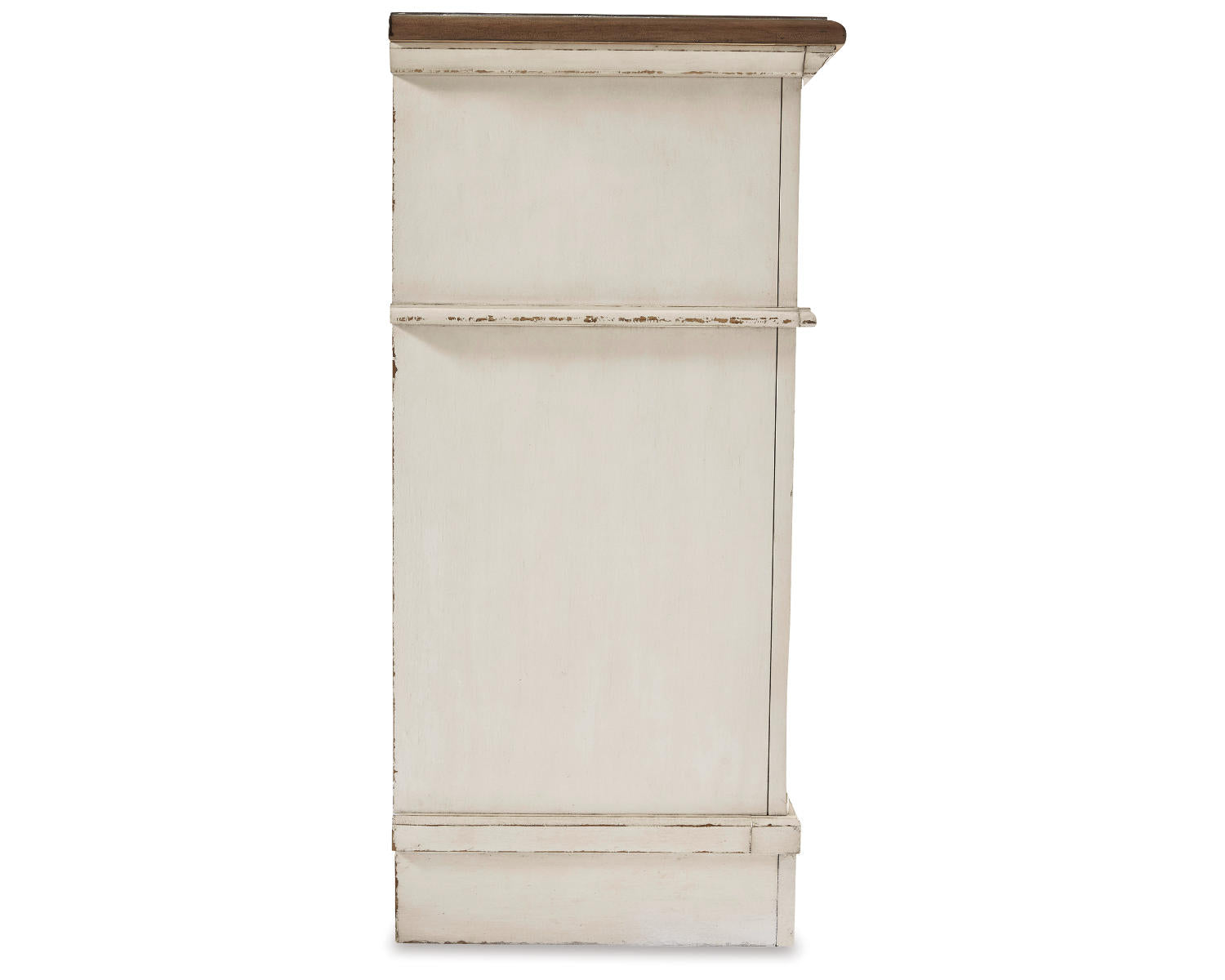 Realyn Full Upholstered Panel Bed with Dresser