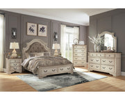 Realyn Queen Upholstered Storage Bed