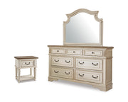 Realyn Dresser, Mirror and Nightstand