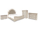 Realyn King Panel Bed, Dresser, Chest and 2 Nightstands