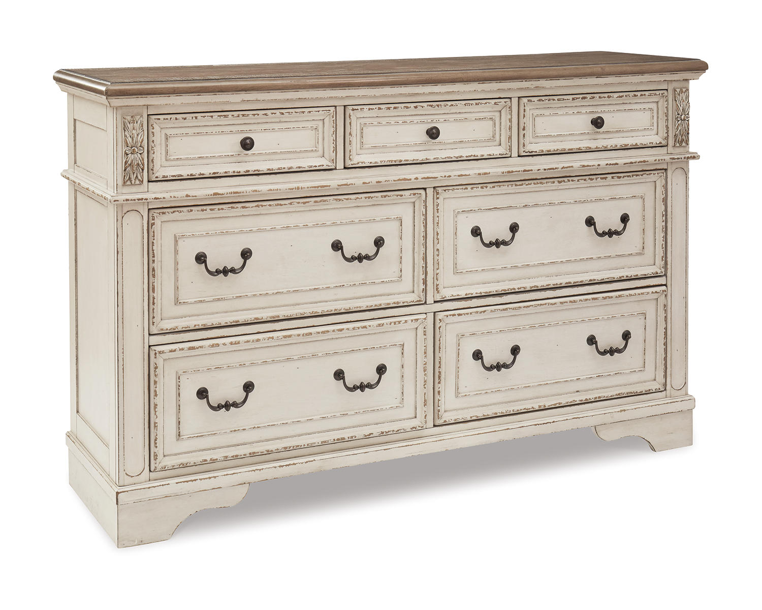 Realyn Dresser and 2 Nightstands