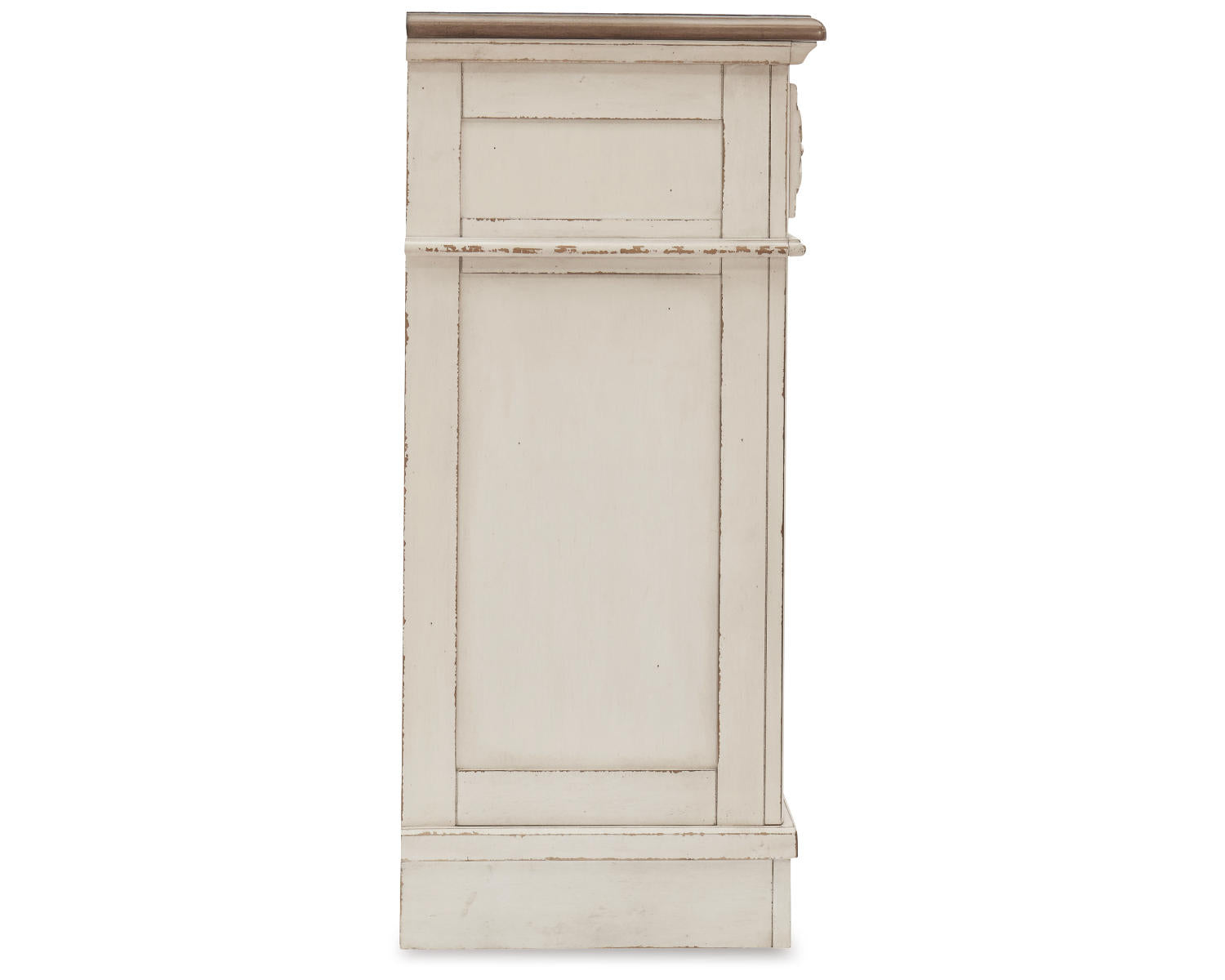 Realyn Queen Upholstered Panel Bed, Dresser and 2 Nightstands