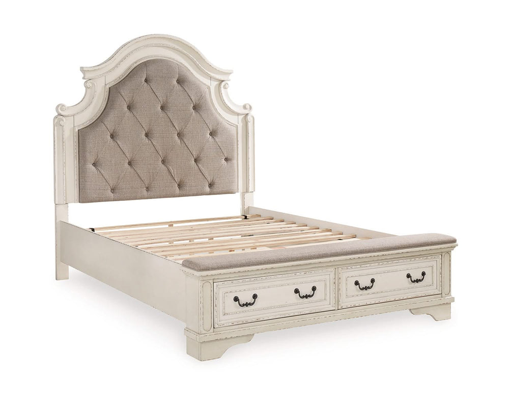 Realyn Queen Upholstered Storage Bed