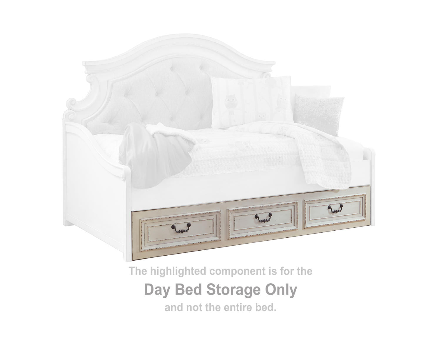 Realyn Day Bed Storage