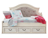 Realyn Twin Storage Day Bed and Dresser
