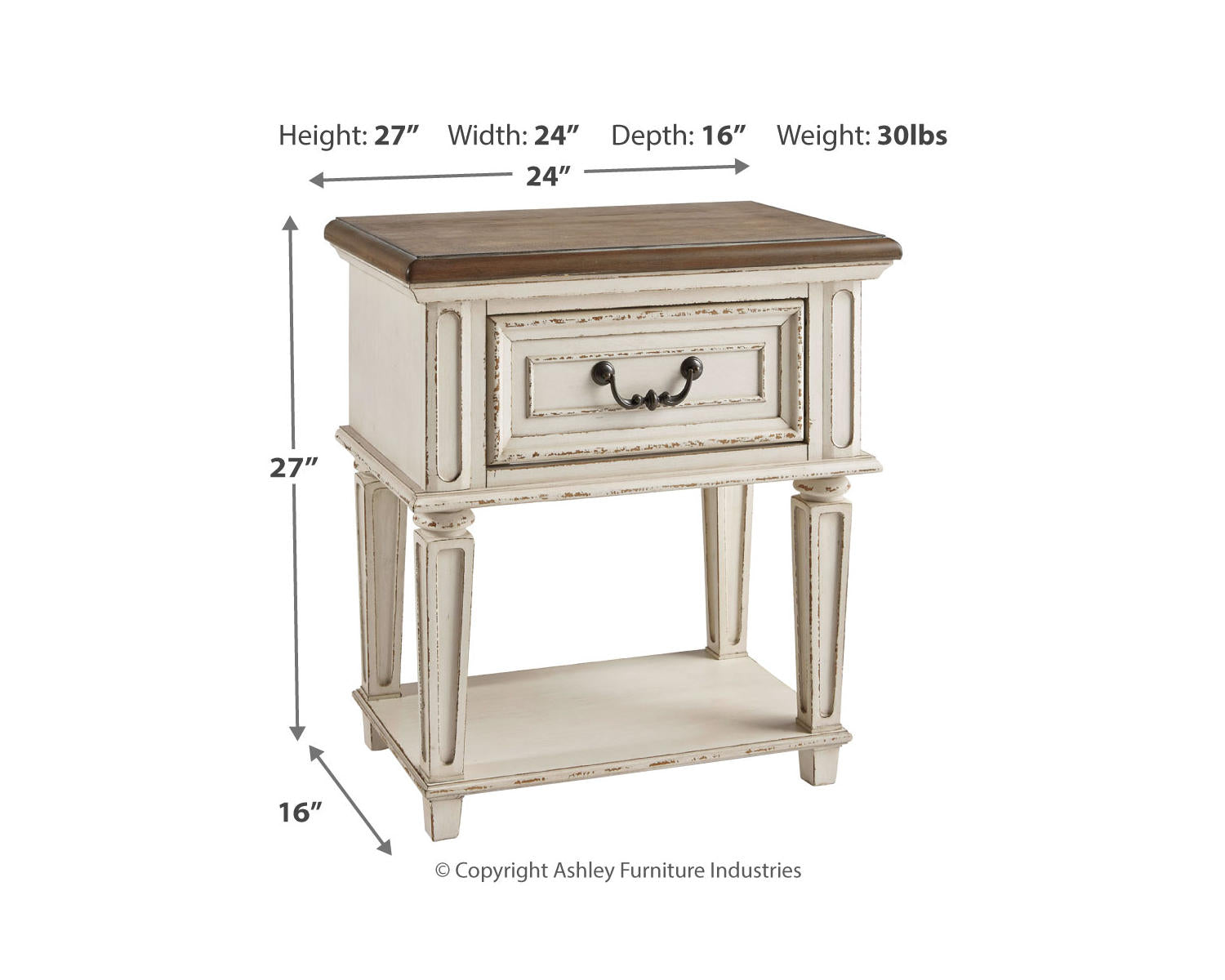 Realyn Nightstand