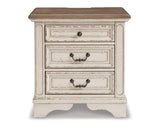 Realyn King Panel Bed, Vanity, Chest and 2 Nightstands