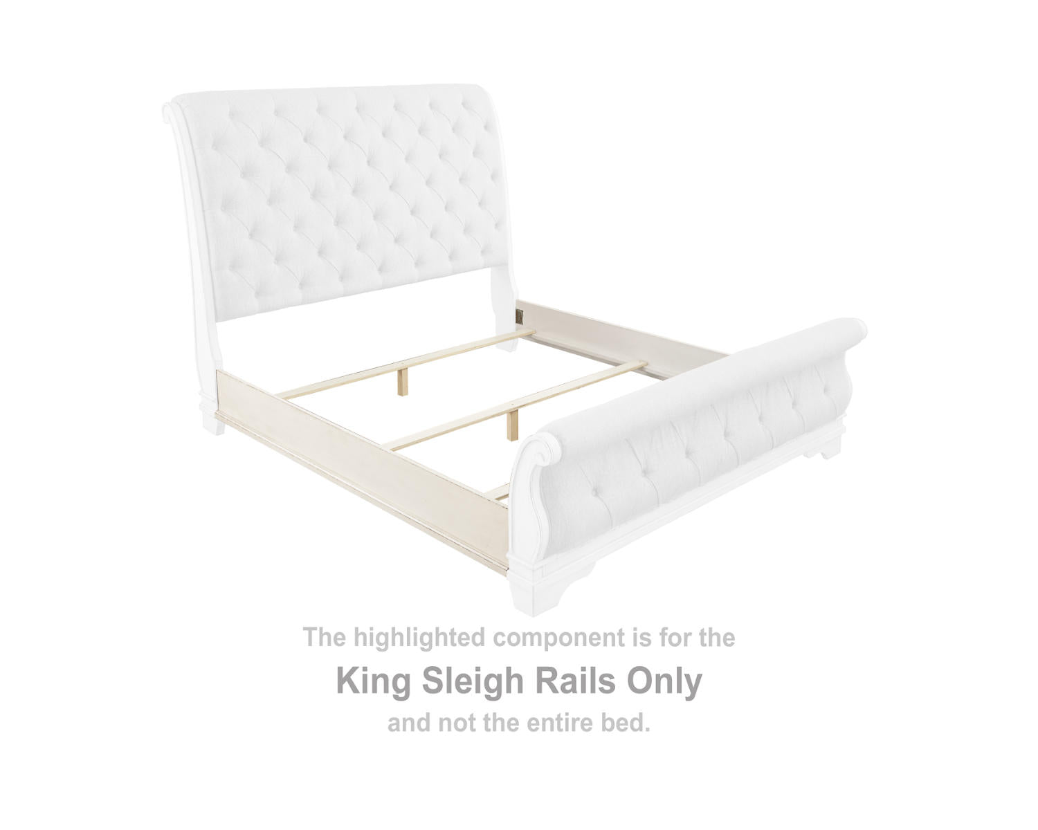 Realyn King Sleigh Rails