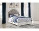Cama Queen con paneles tapizados Blendon