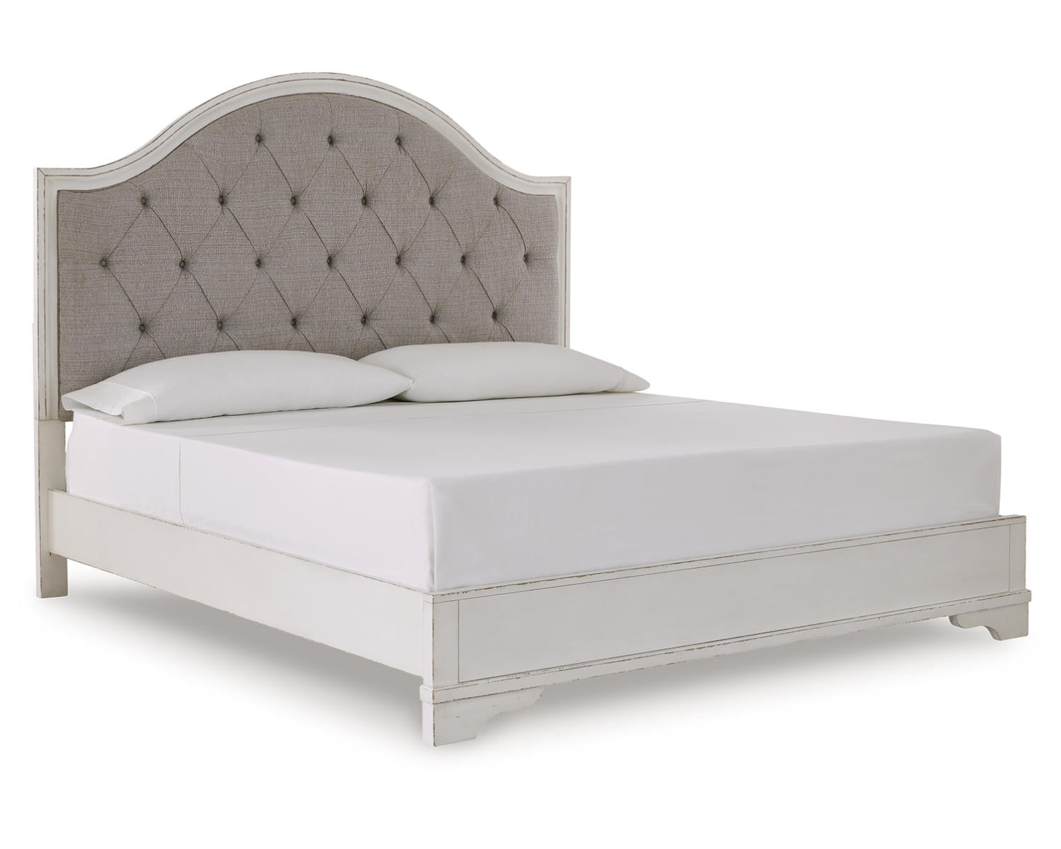 Blendon King Upholstered Panel Bed