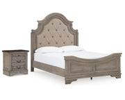 Lodenbay Queen Panel Bed and Nightstand
