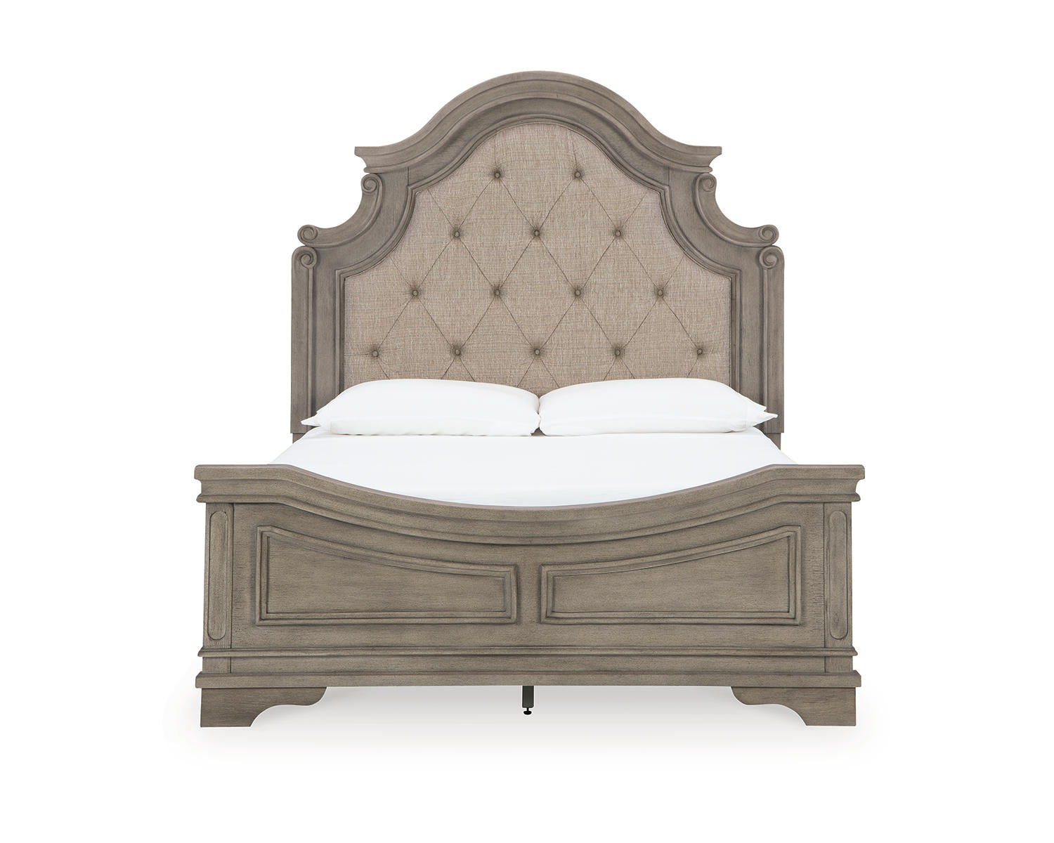 Lodenbay Queen Upholstered Panel Bed, Dresser and Nightstand