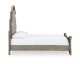 Lodenbay Queen Upholstered Panel Bed, Dresser and Nightstand