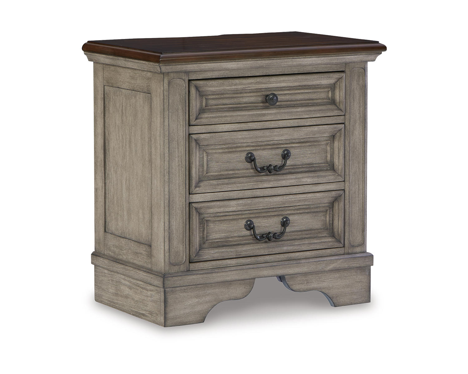 Lodenbay King Upholstered Panel Bed, Dresser, Mirror, and Nightstand