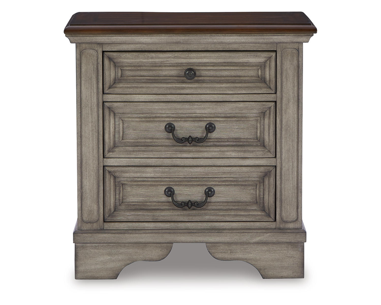 Lodenbay King Upholstered Panel Bed, Dresser, Mirror, and Nightstand
