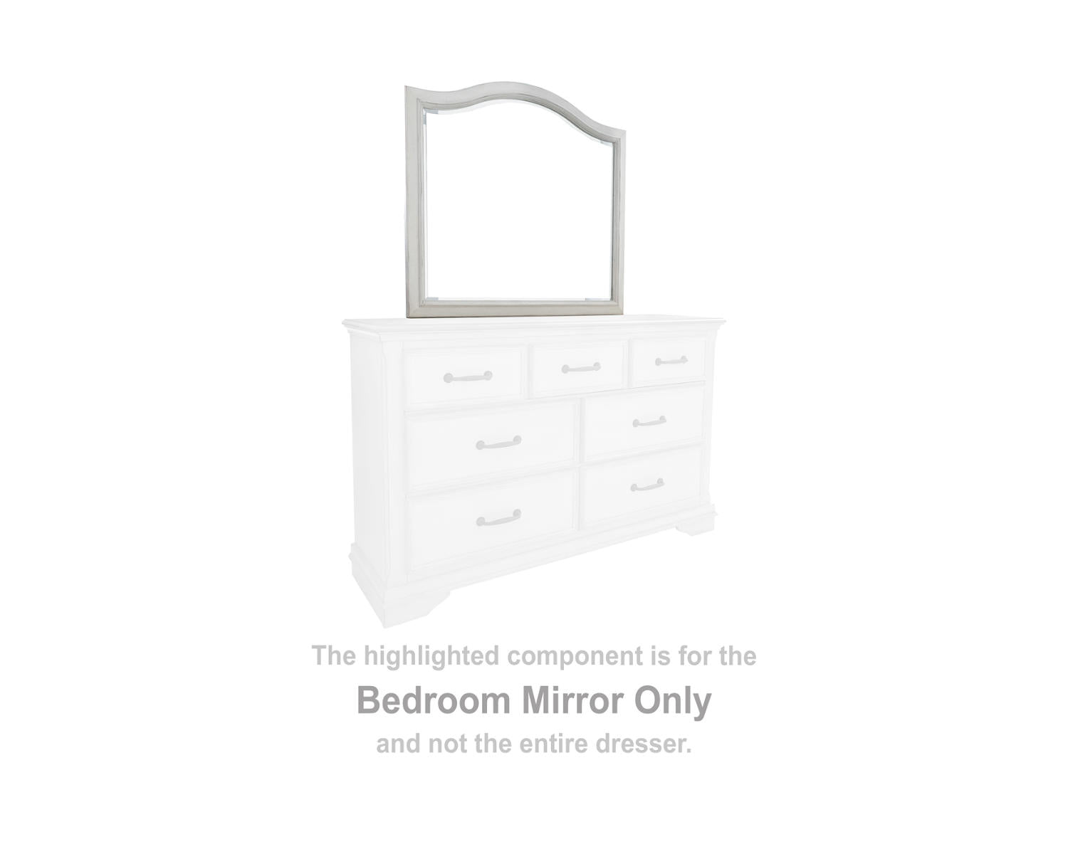 Teganville Bedroom Mirror