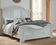 Cama King con paneles Teganville