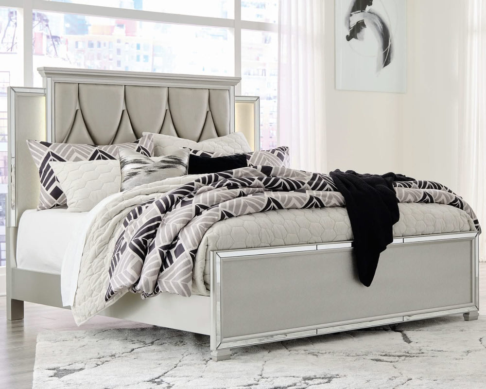 Cama Lindenfield California King con paneles