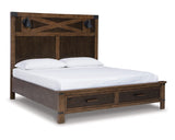 Wyattfield Queen Panel Bed with Storage