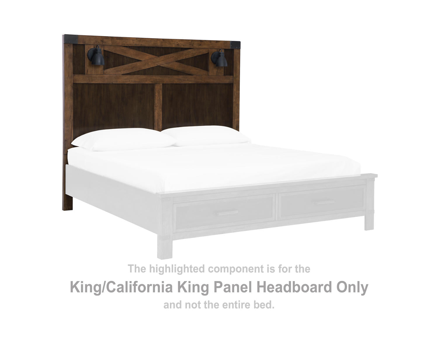 Wyattfield King/California King Panel Headboard