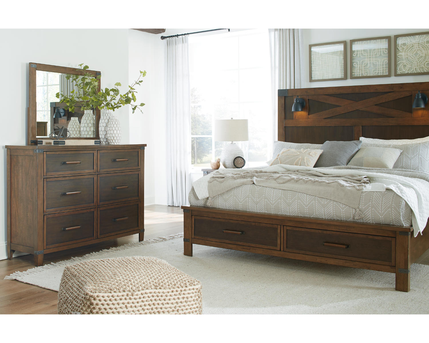 Wyattfield Dresser and Mirror