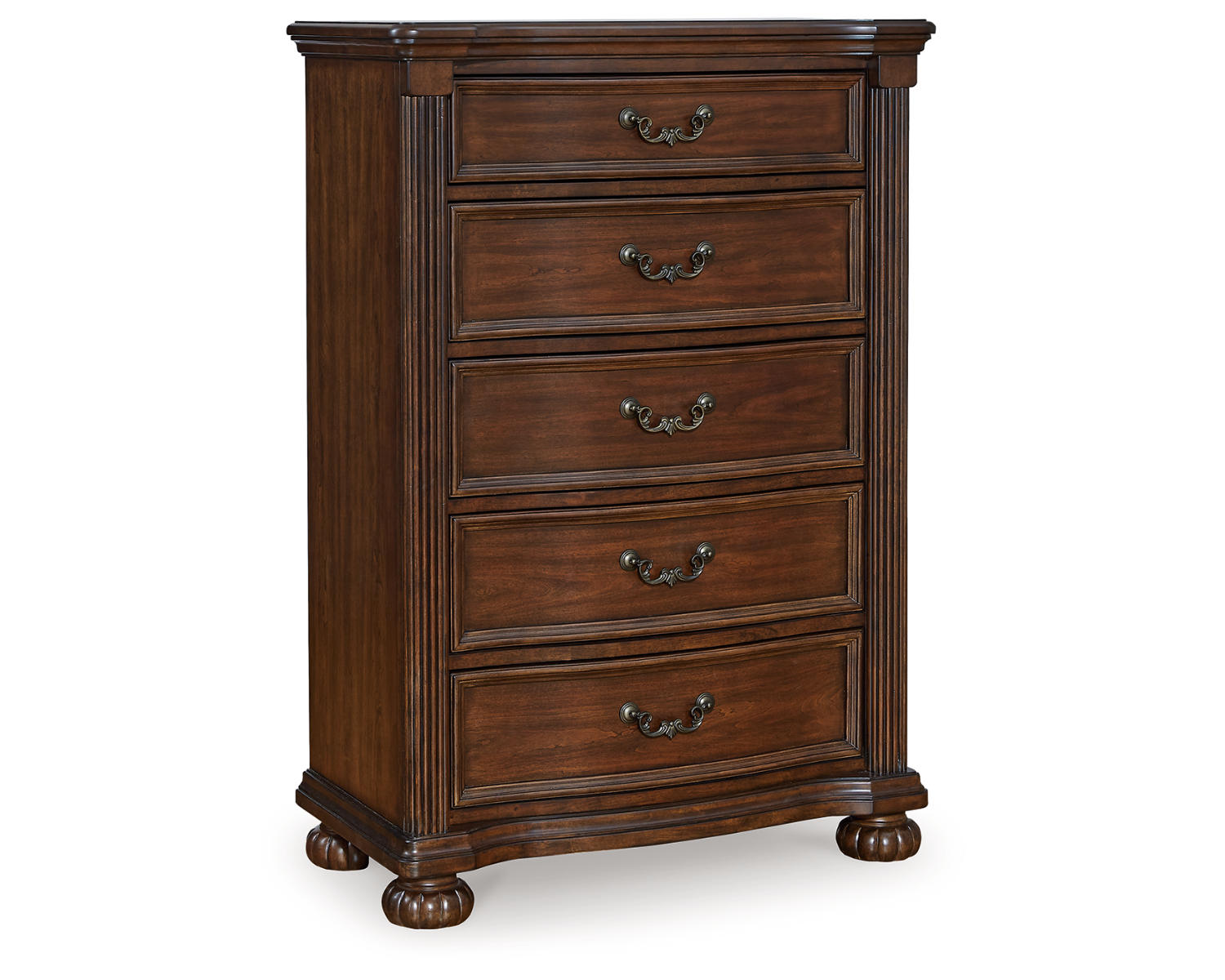 Lavinton Queen Poster Bed, Chest and Nightstand