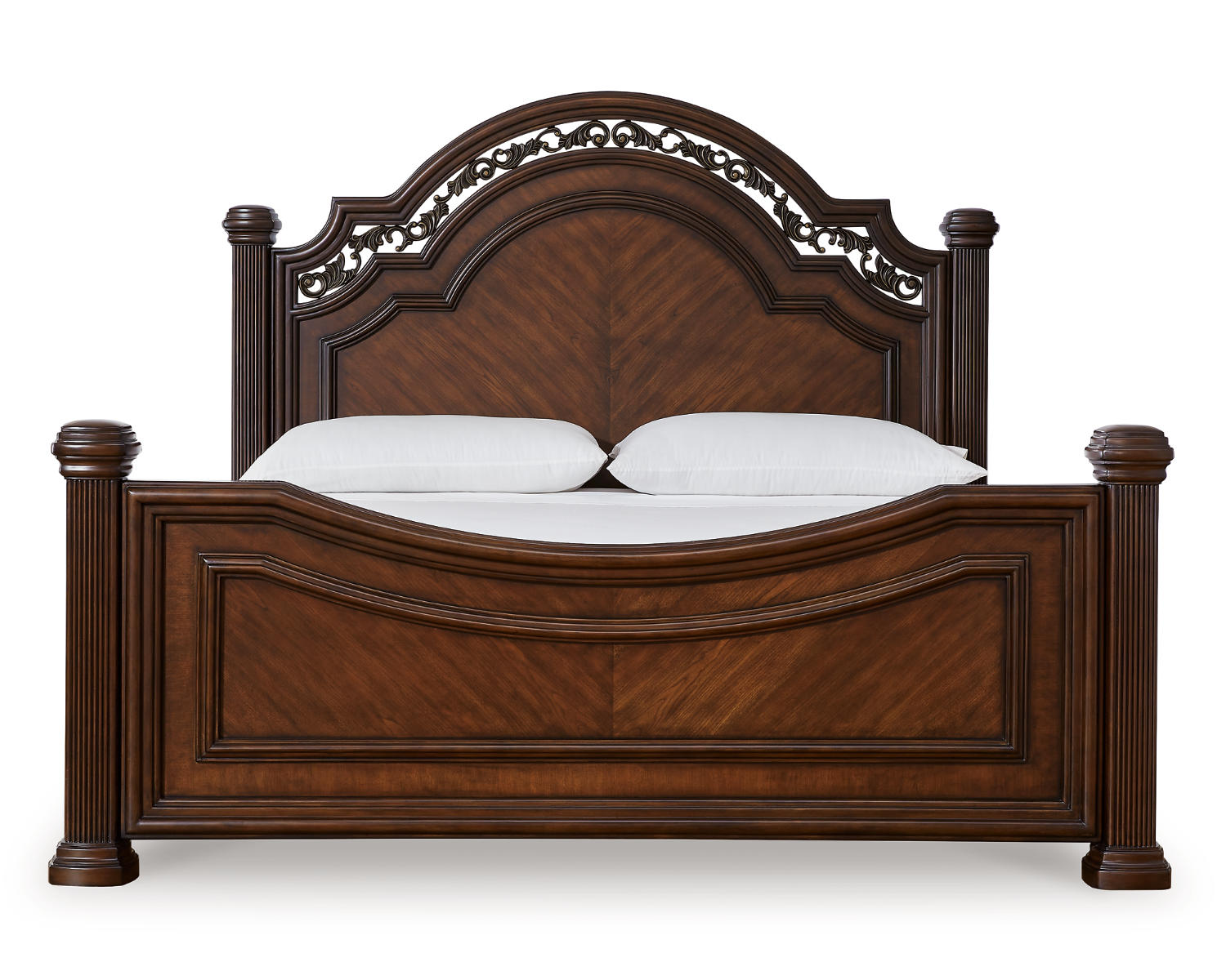 Lavinton Queen Poster Bed, Dresser, Mirror and Nightstand