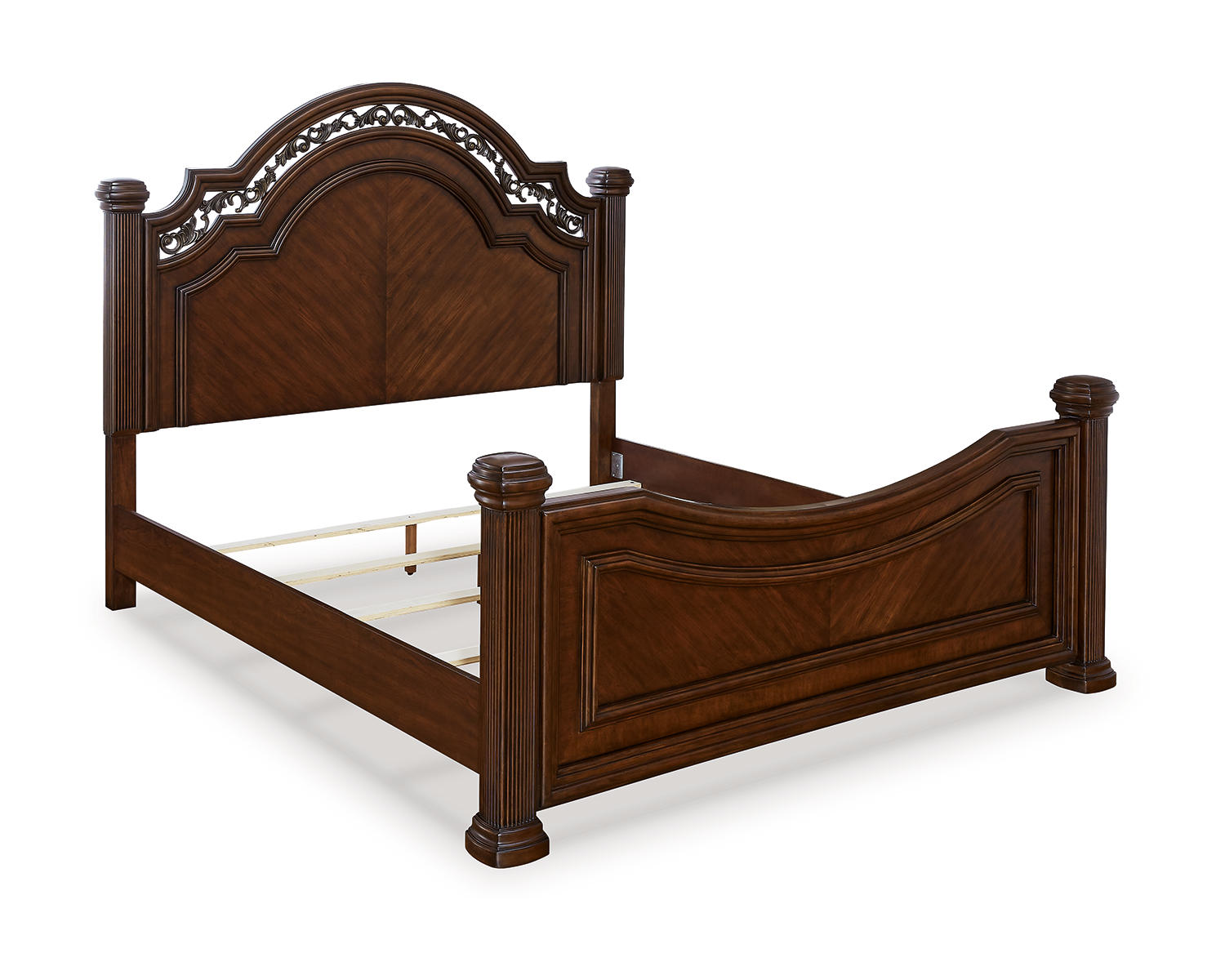 Lavinton King Poster Bed, Dresser, Mirror and Nightstand