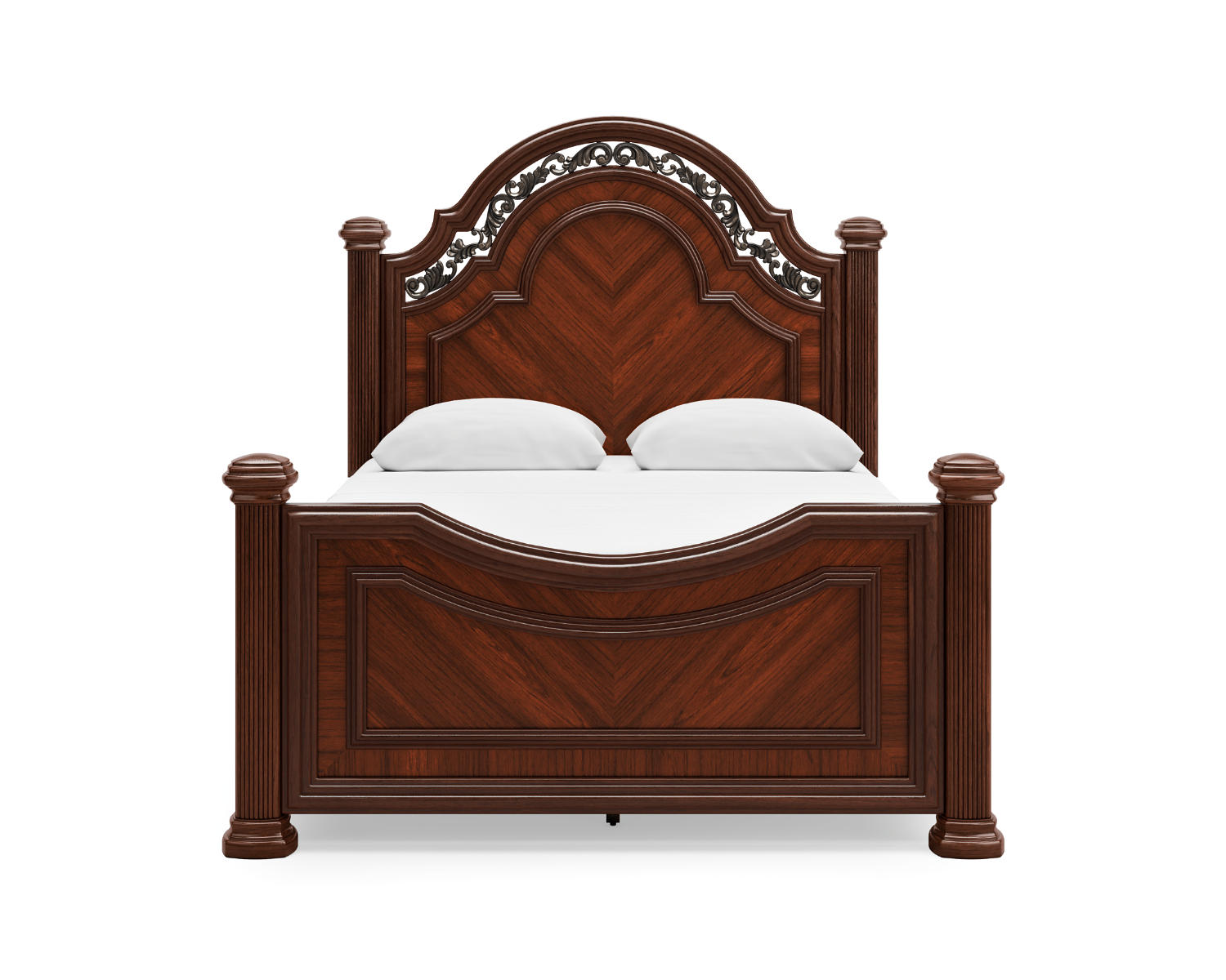 Lavinton Queen Poster Bed, Dresser, Mirror, Chest and Nightstand