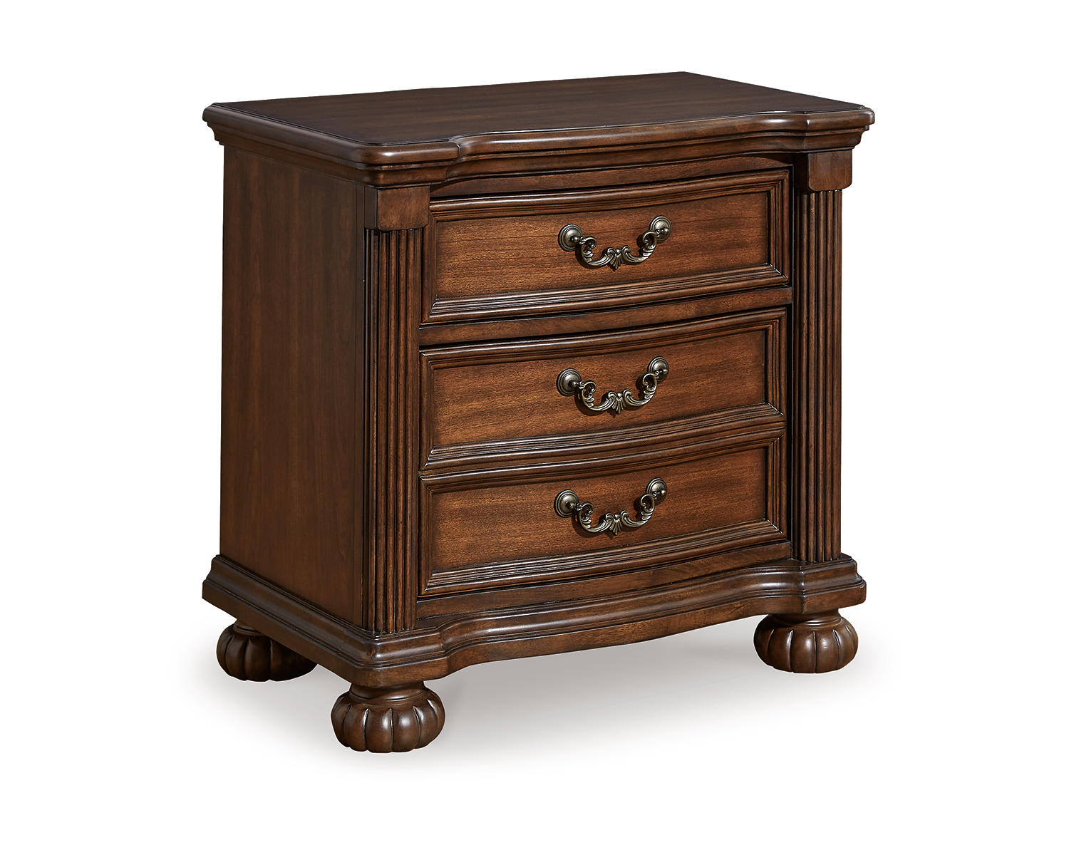 Lavinton Queen Poster Bed, Dresser, Mirror and Nightstand