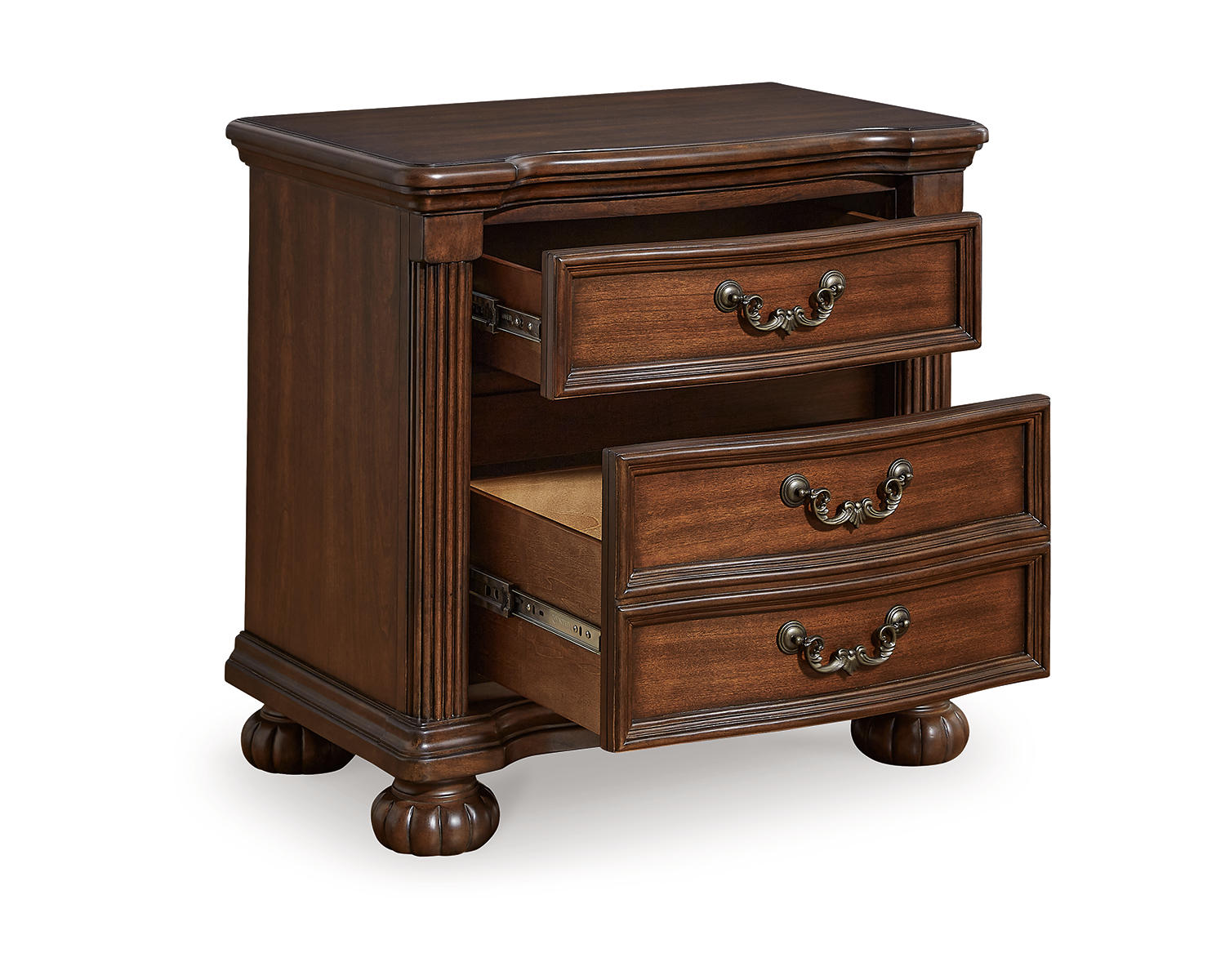 Lavinton King Poster Bed, Dresser, Mirror and Nightstand