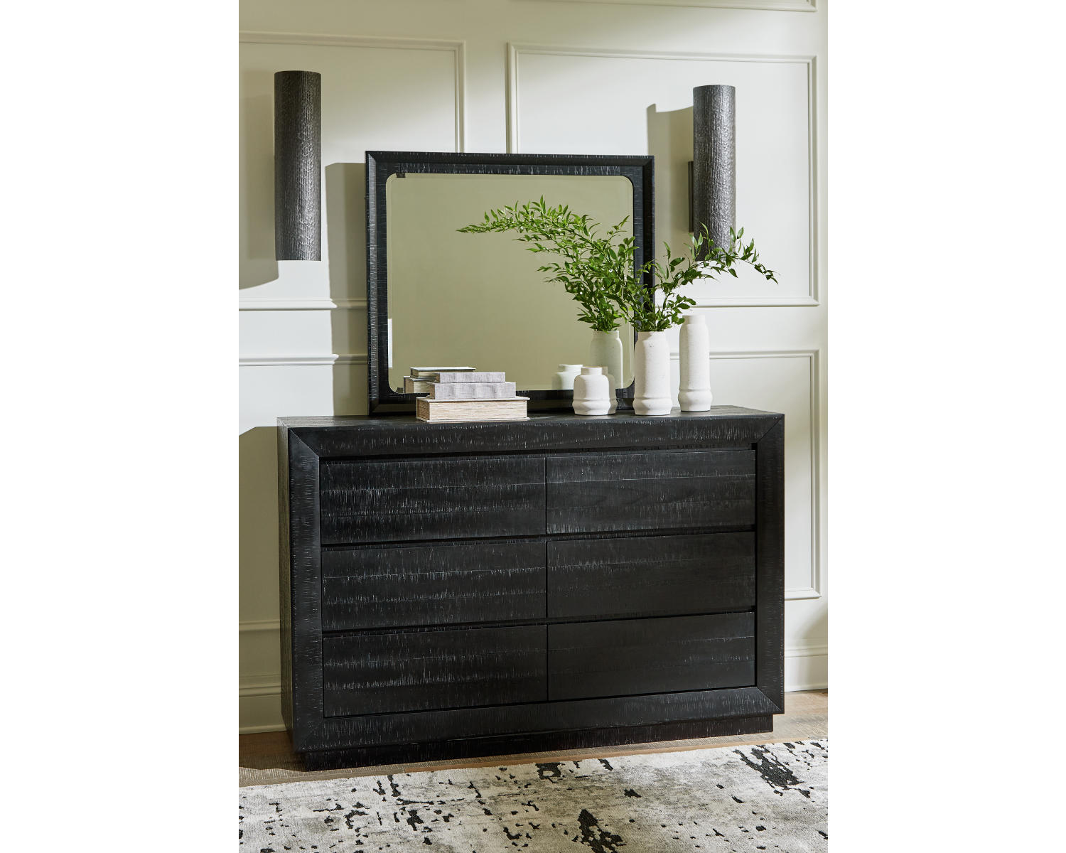 Londer Dresser and Mirror